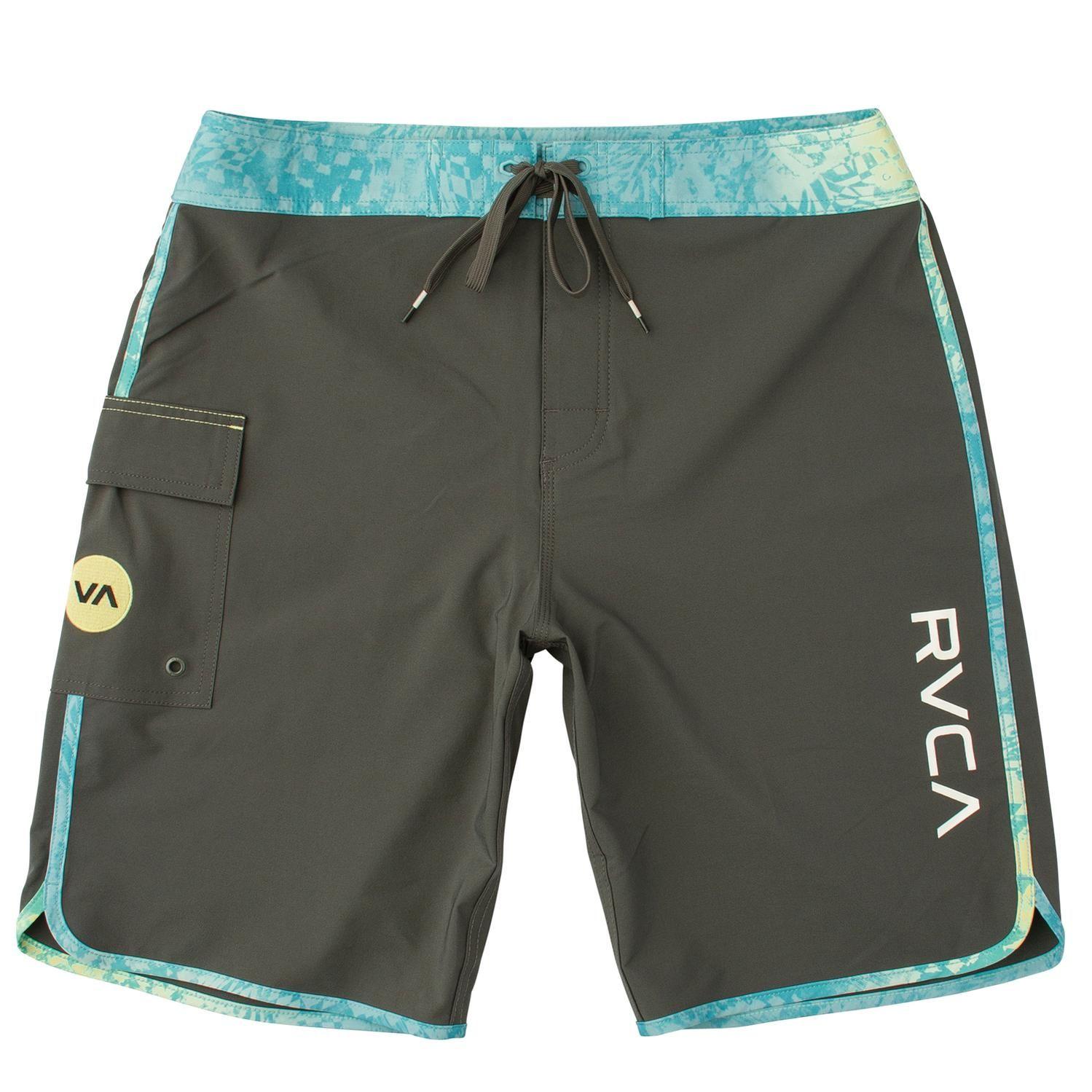 Traje De Baño Polyester Elastane Hombre Eastern Trunk Azul Rvca-0