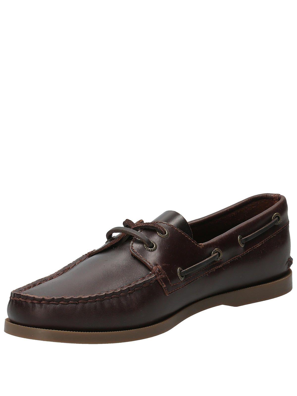 Mocasín Cuero Hombre Boat Café Oscuro-4