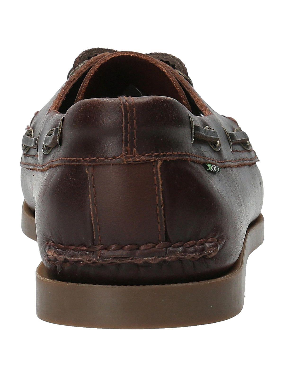 Mocasín Cuero Hombre Boat Café Oscuro-6