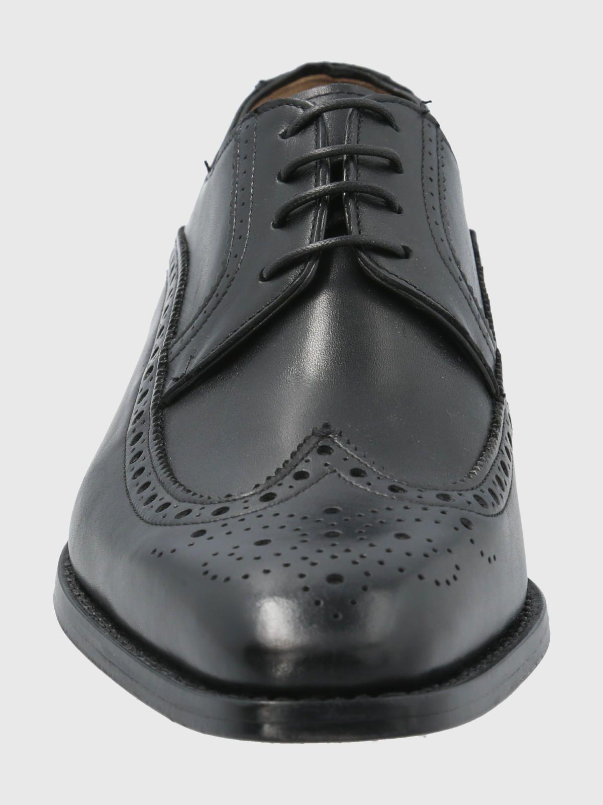 Zapato Cuero Negro Hombre Marino -3