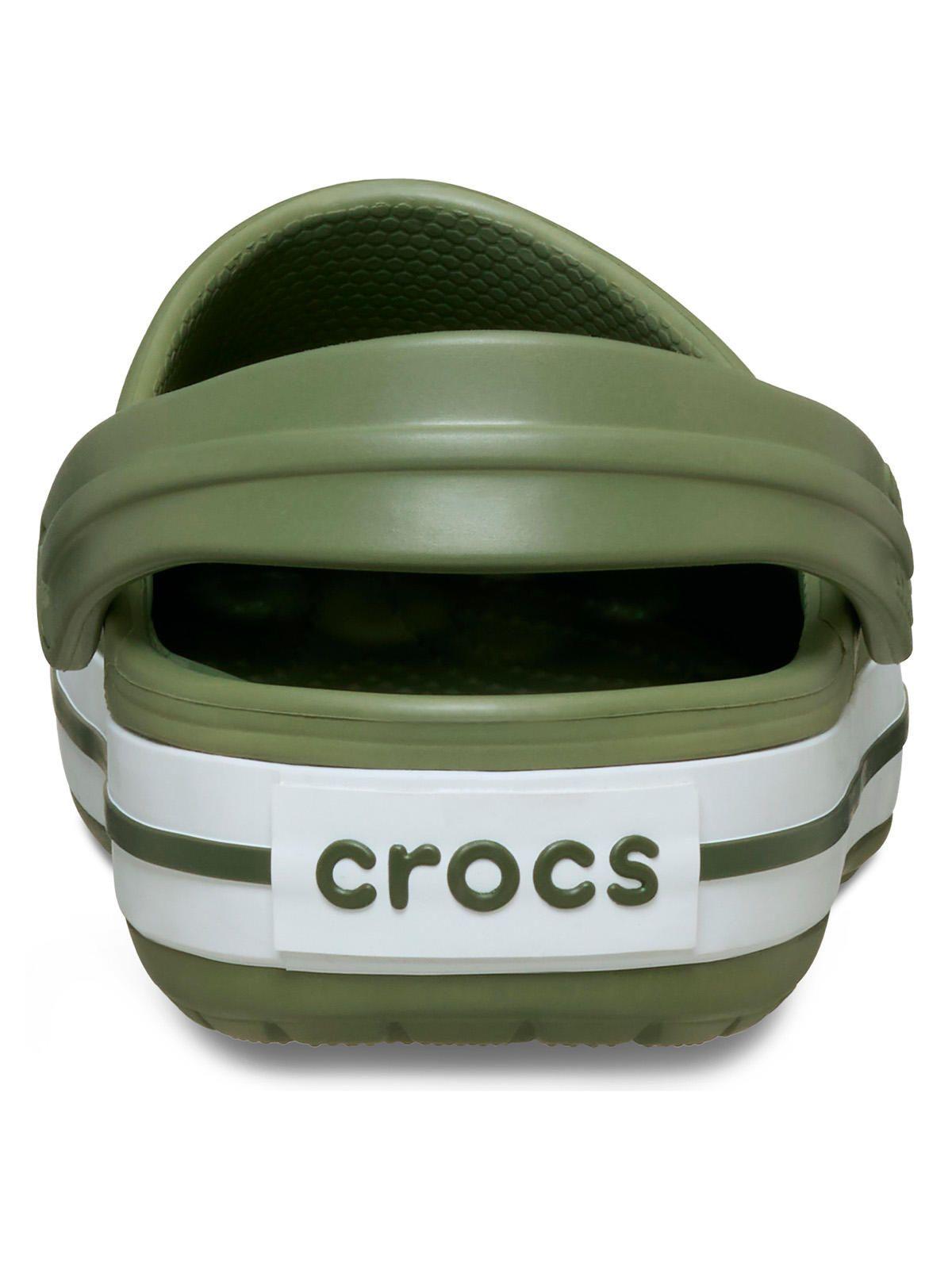 Zueco Hombre Crocband Verde-4