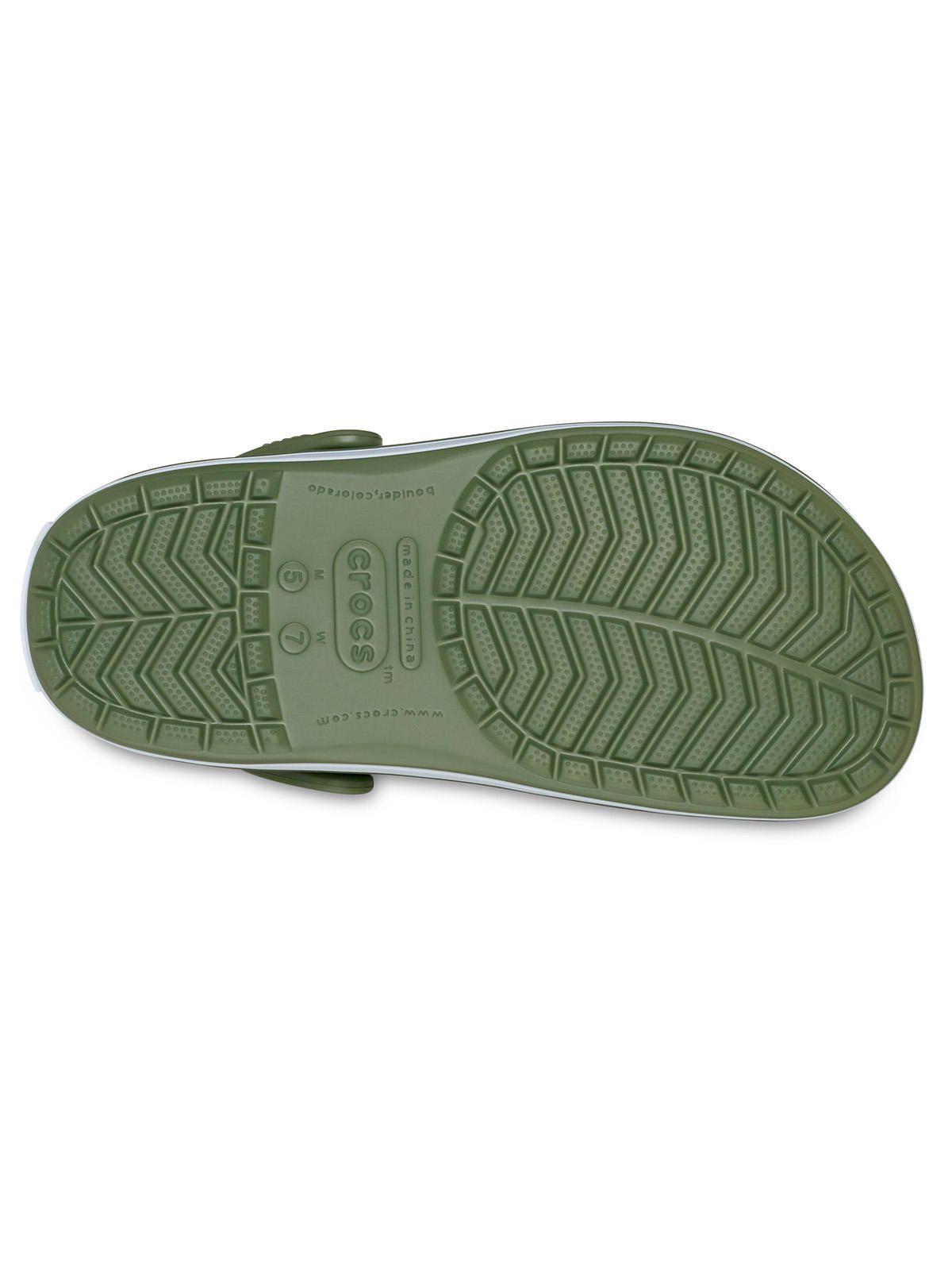 Zueco Hombre Crocband Verde-5