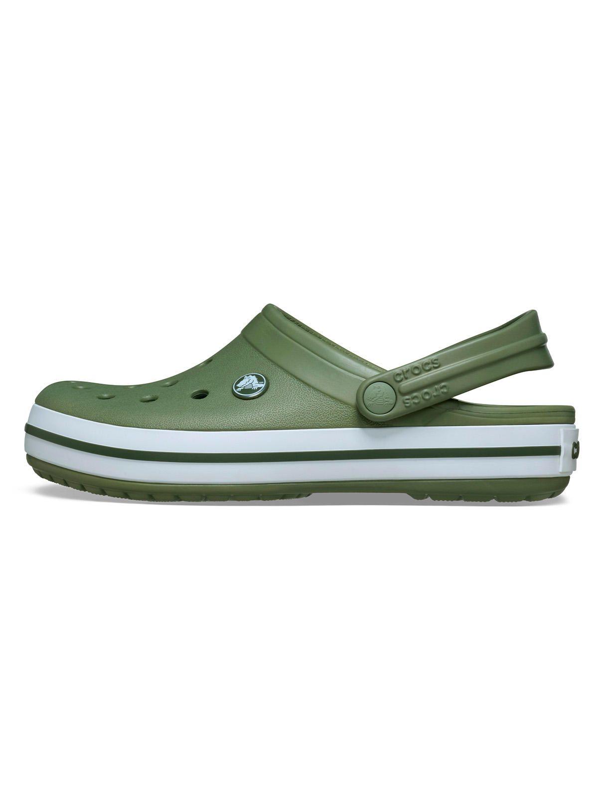 Zueco Hombre Crocband Verde-6