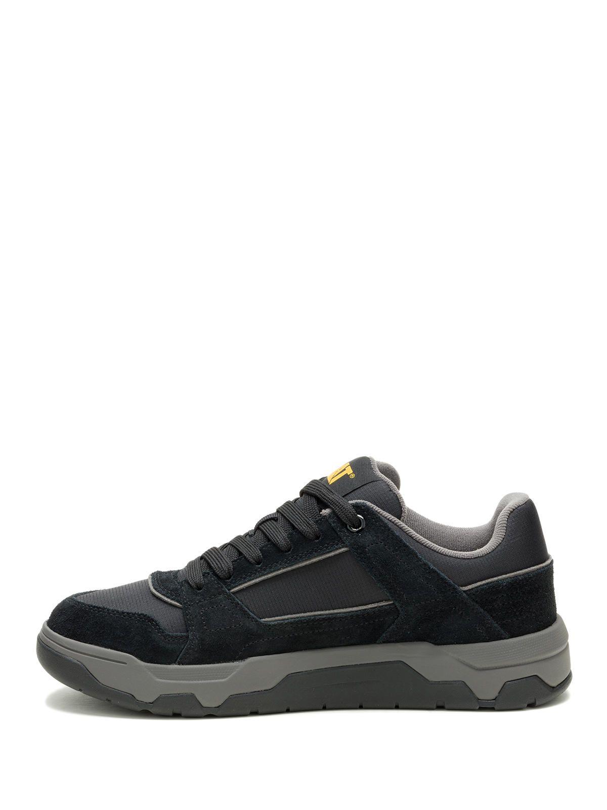 Zapatilla C/Caña Cuero Hombre Theorem Negro-3