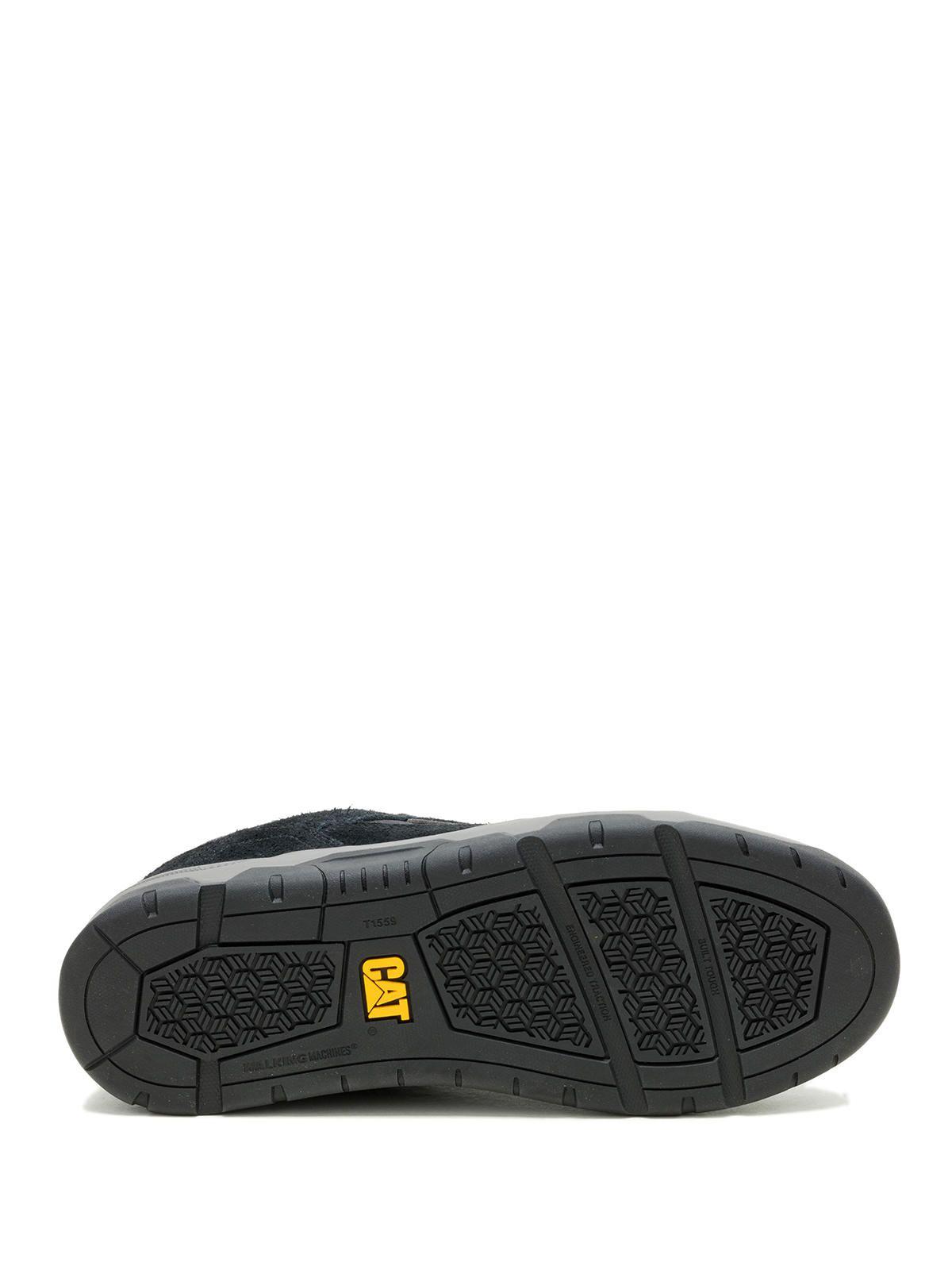 Zapatilla C/Caña Cuero Hombre Theorem Negro-7