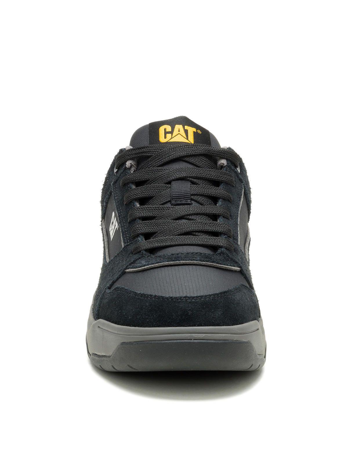 Zapatilla C/Caña Cuero Hombre Theorem Negro-4