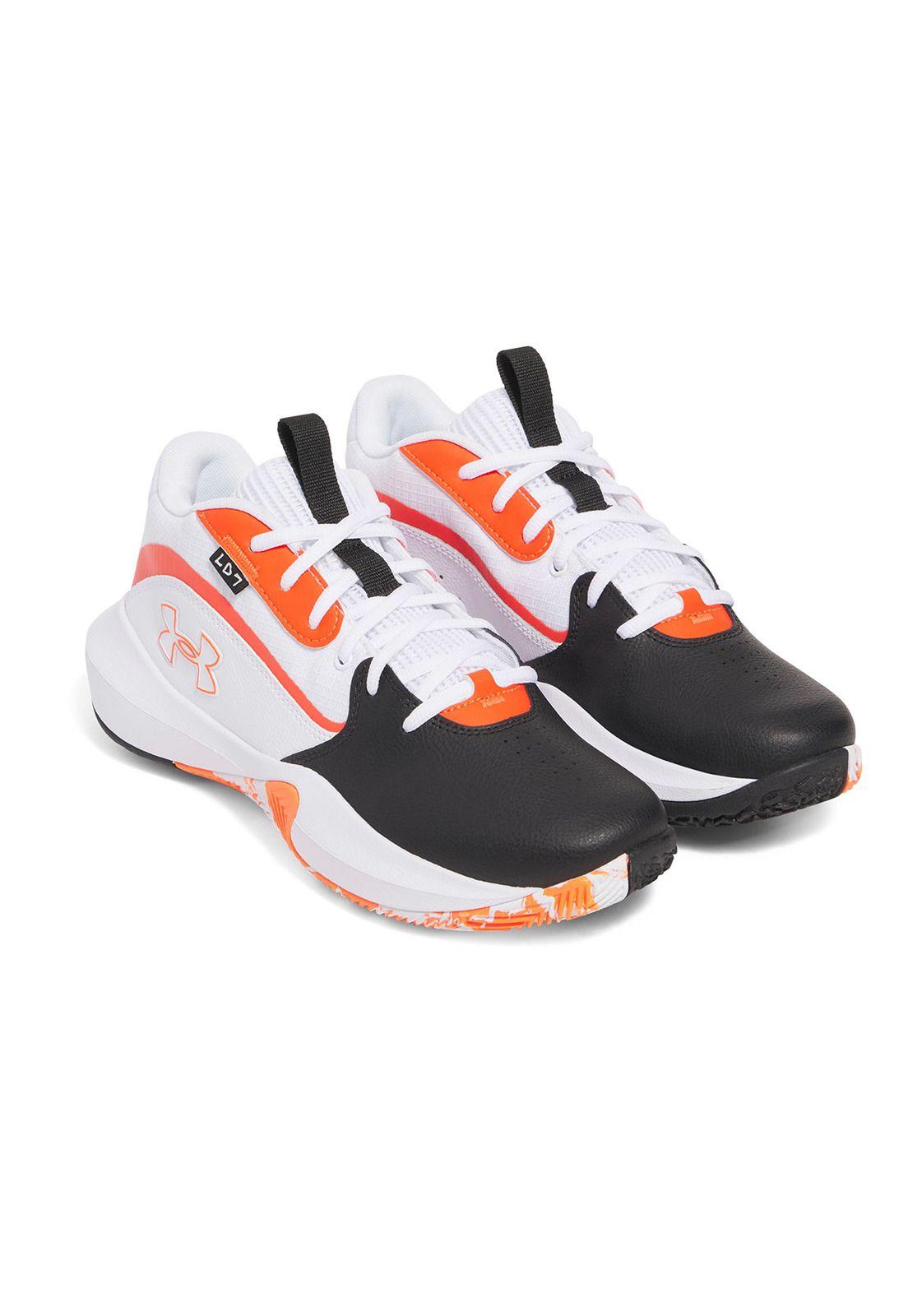 Zapatilla Basket unisex Lockdown 7 Blanco-4
