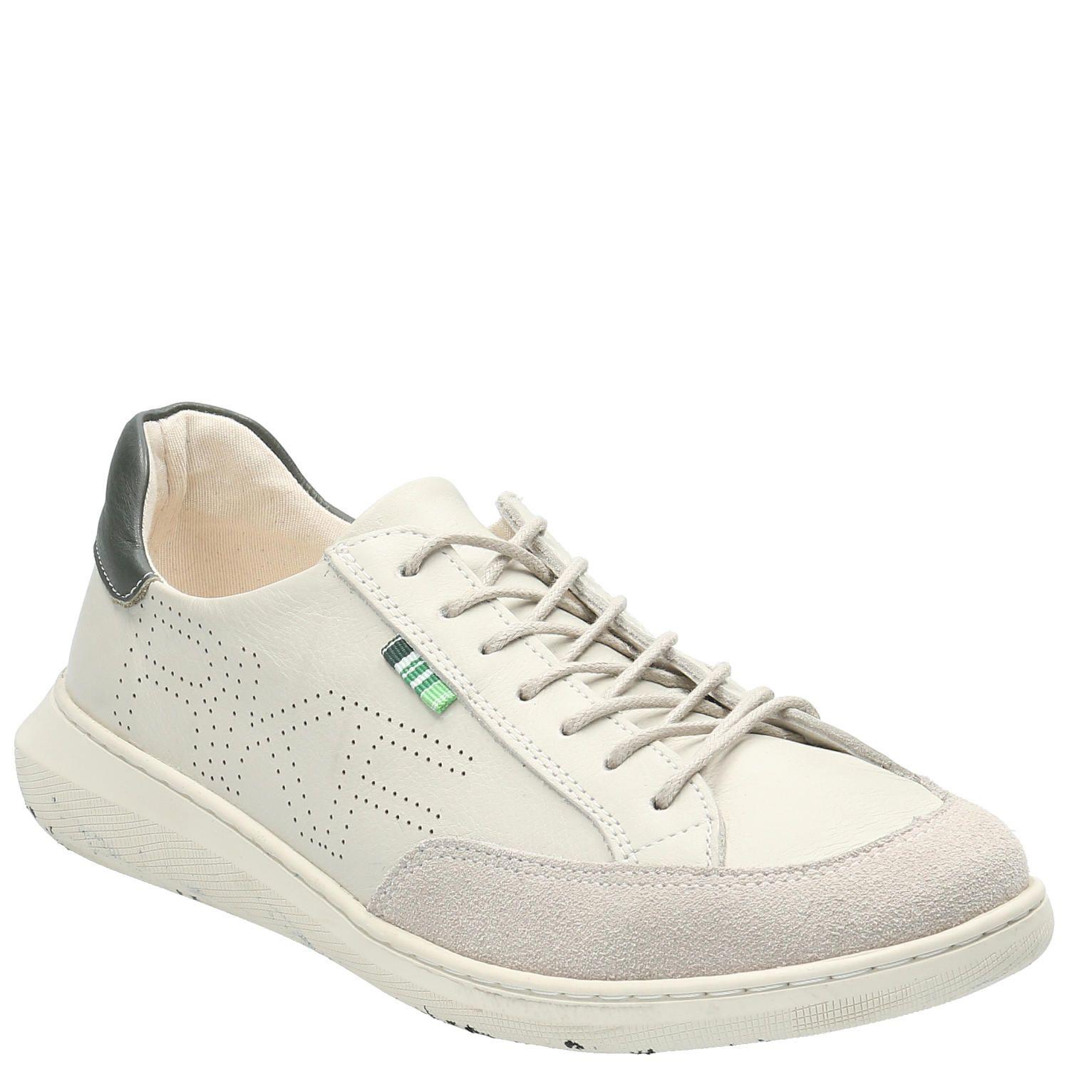 Zapatilla Cuero Mujer Gamboa Blanco-1