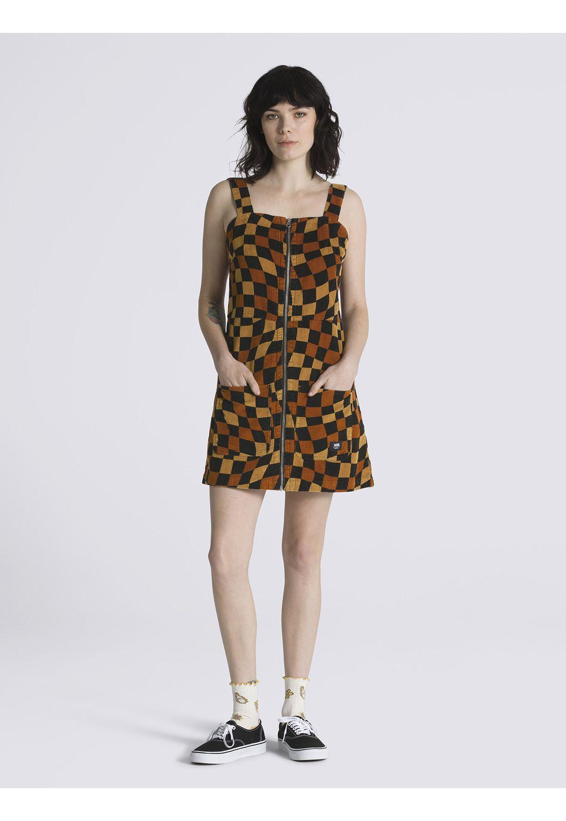 Vestido Mujer Jagger Naranjo-0