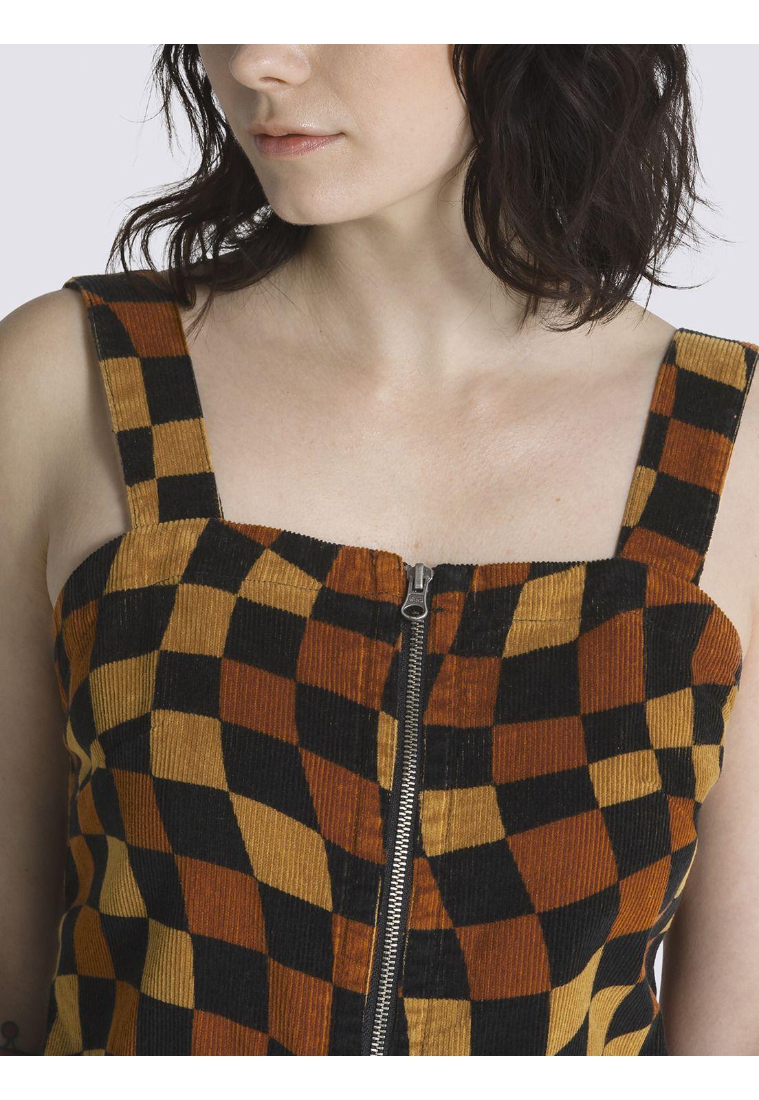 Vestido Mujer Jagger Naranjo-4