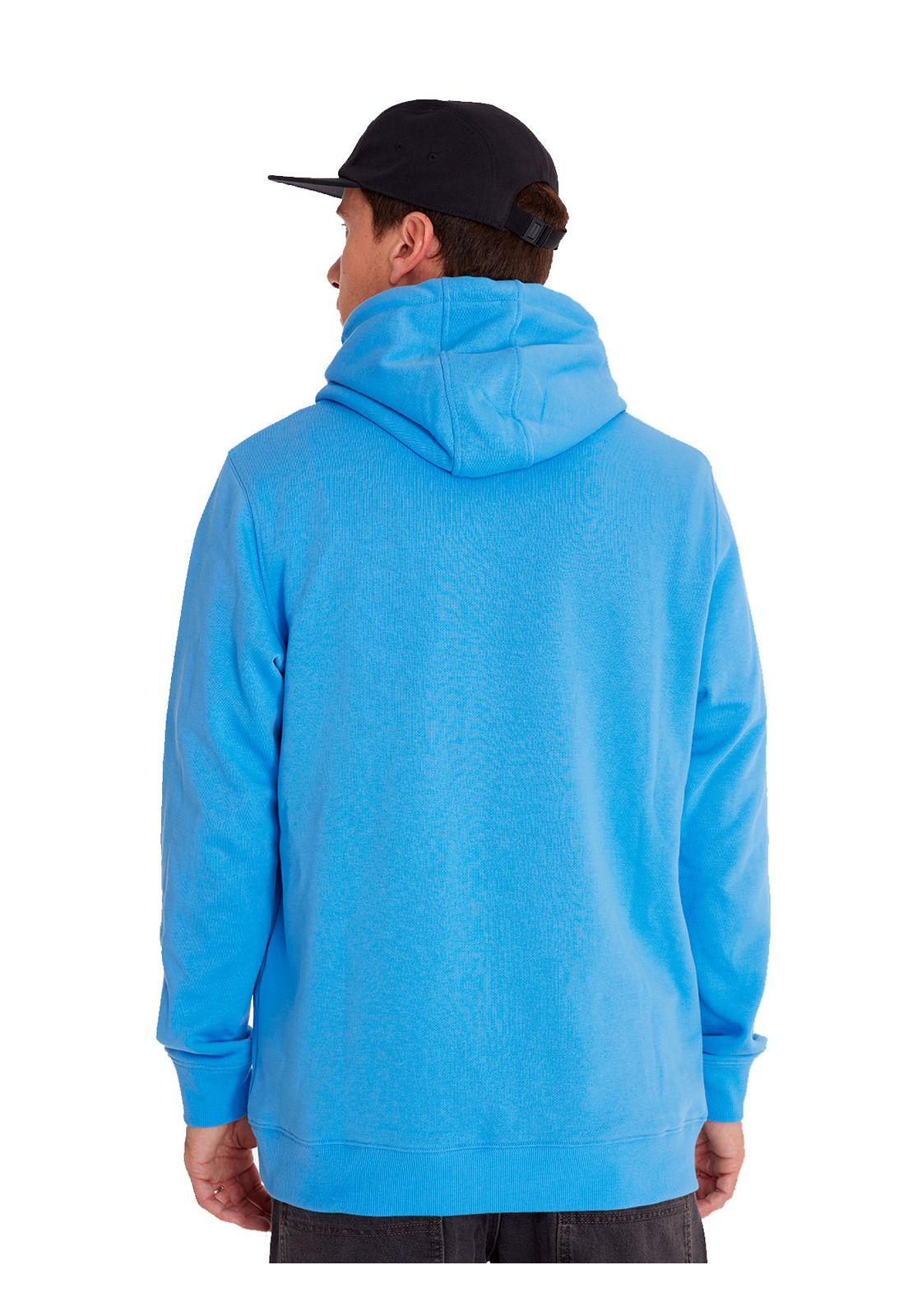 Polerón Hombre Hoodie Azul-5