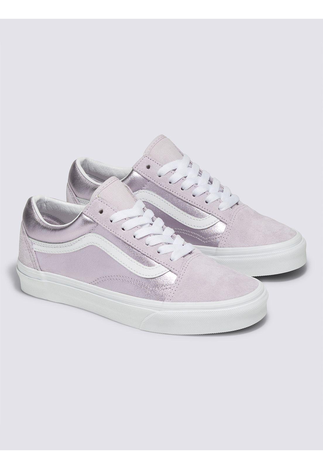 Zapatilla Urbana Mujer Old Skool Lila-0
