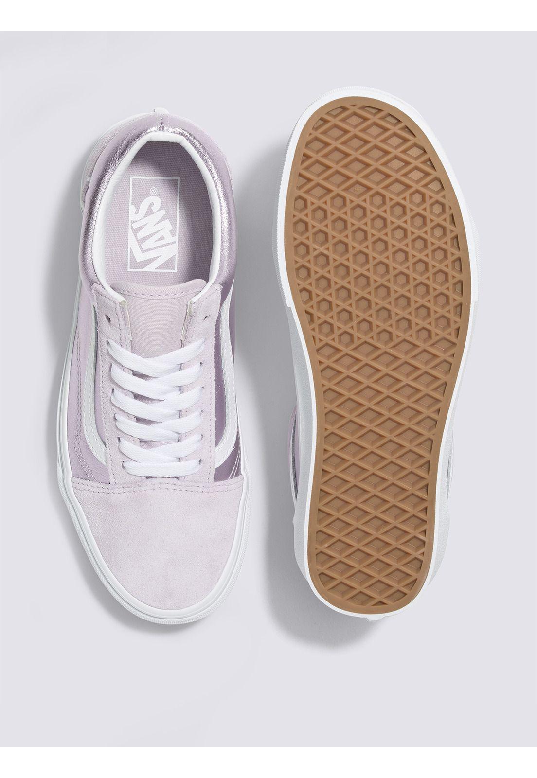 Zapatilla Urbana Mujer Old Skool Lila-2