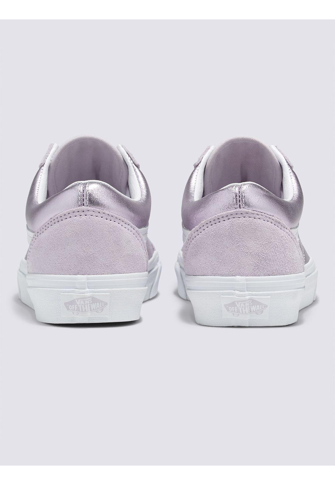 Zapatilla Urbana Mujer Old Skool Lila-4