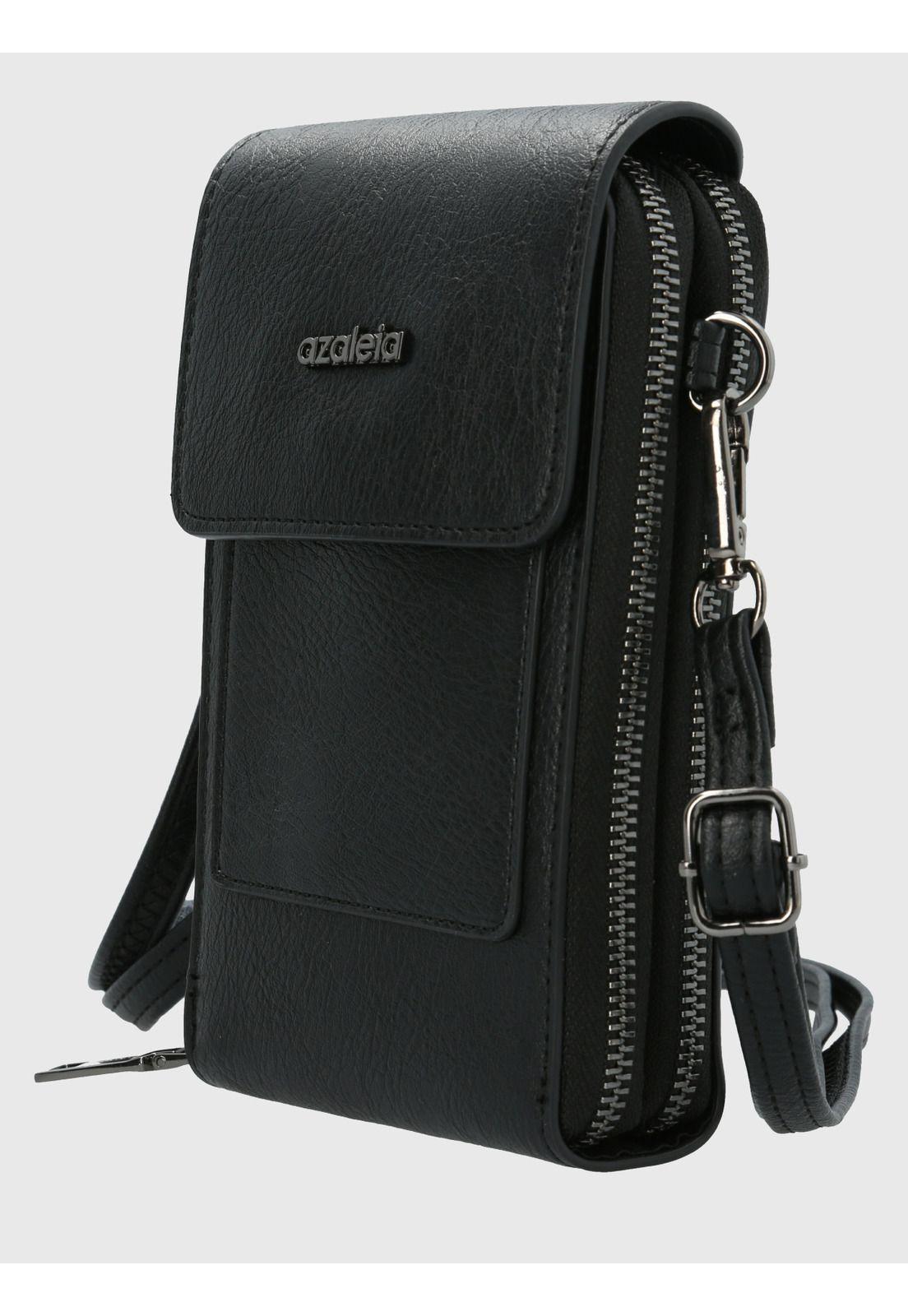 Cartera Negro Floren Cross Mujer-1