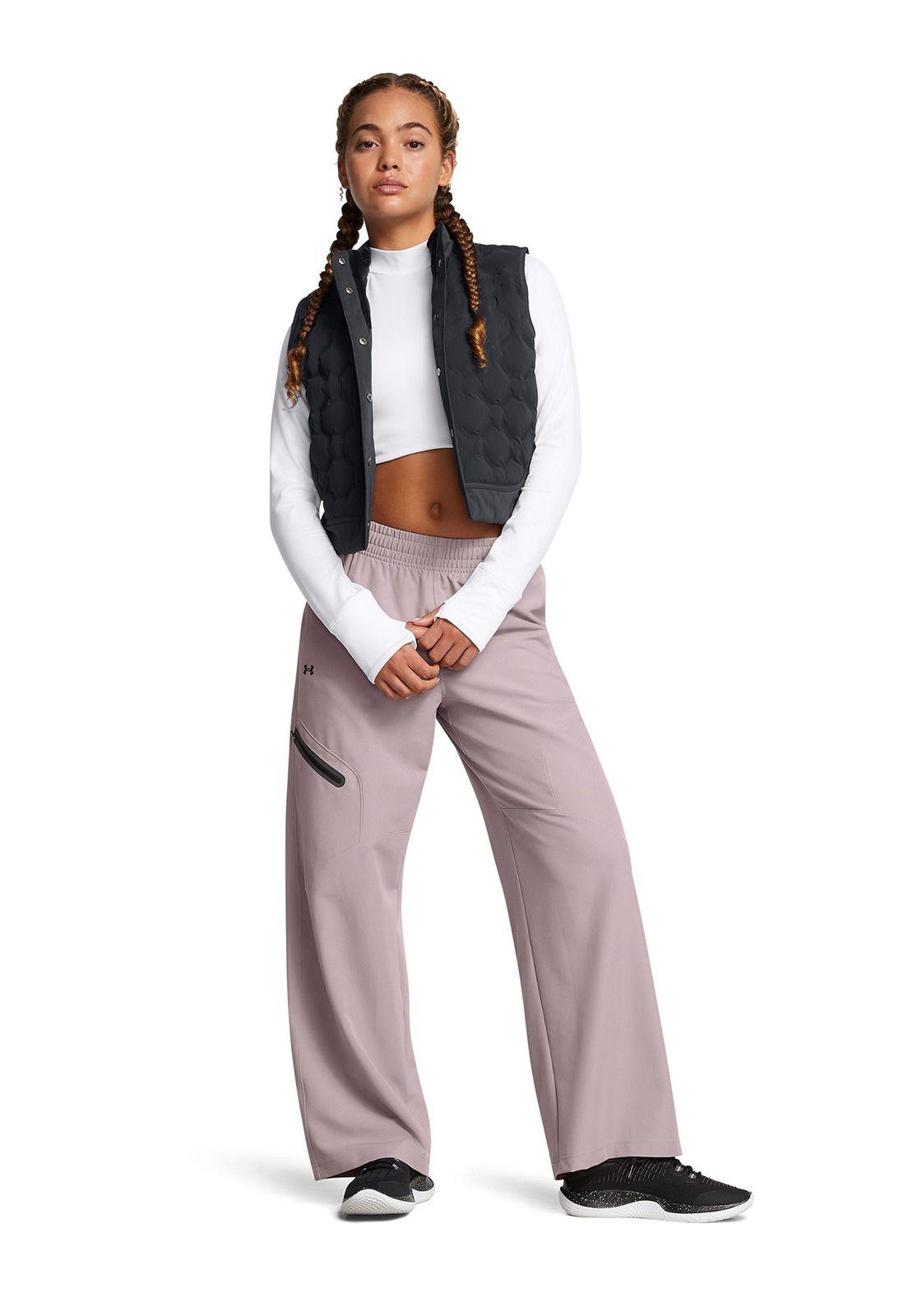 Pantalones UA Unstoppable para mujer Gris-5
