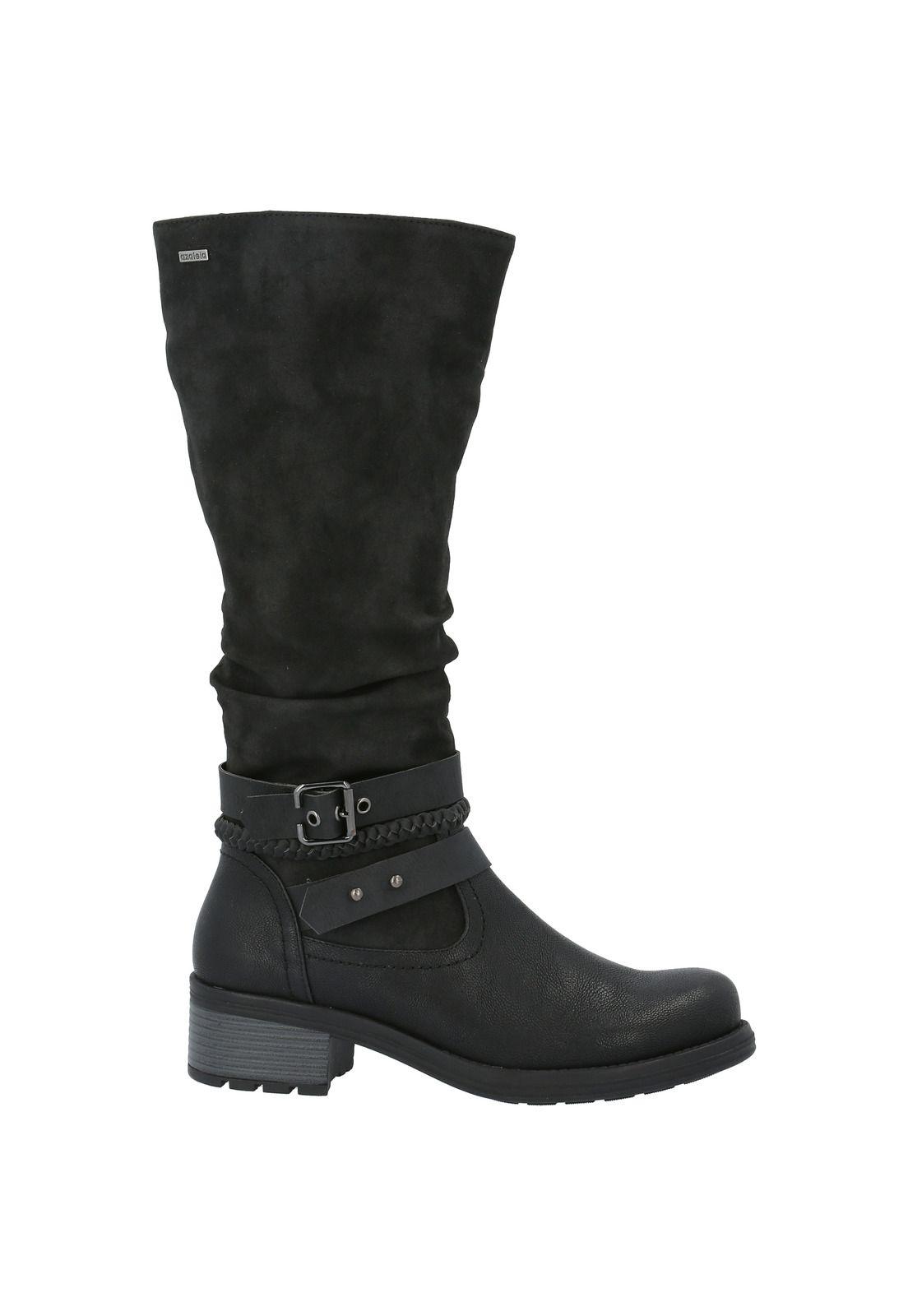 Bota Mujer Kay Negro-0