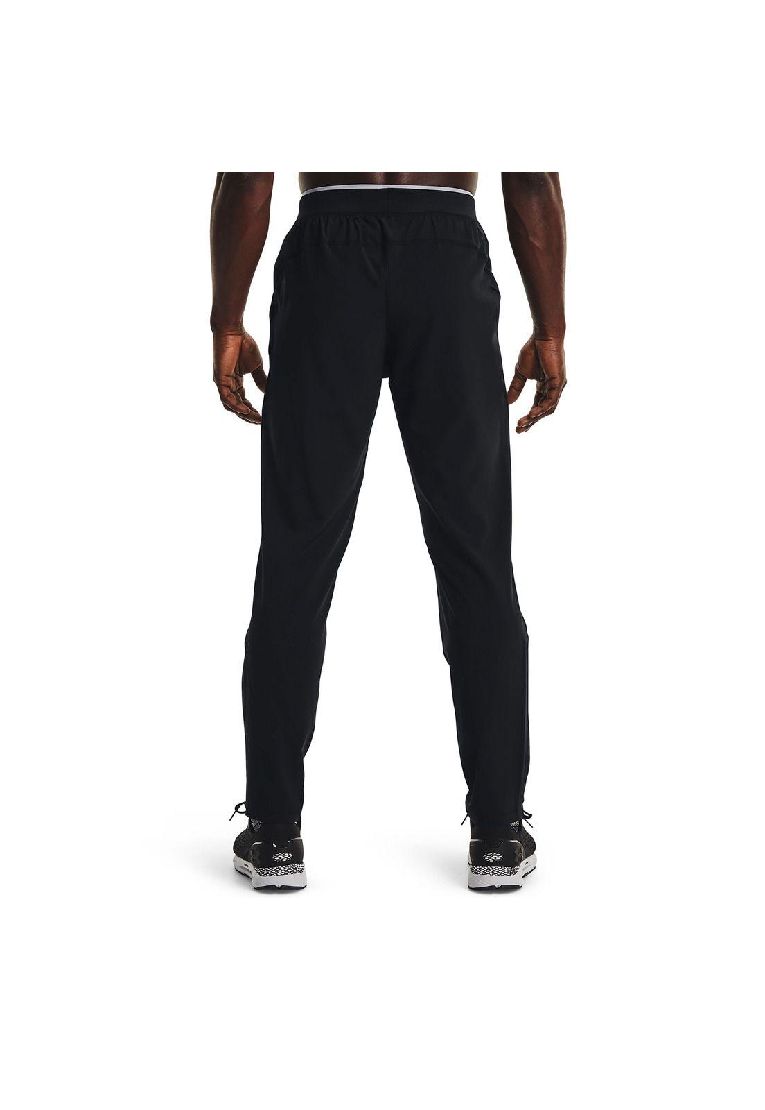 Pantalón Hombre Ua Storm Run Pant-Bl Negro-4