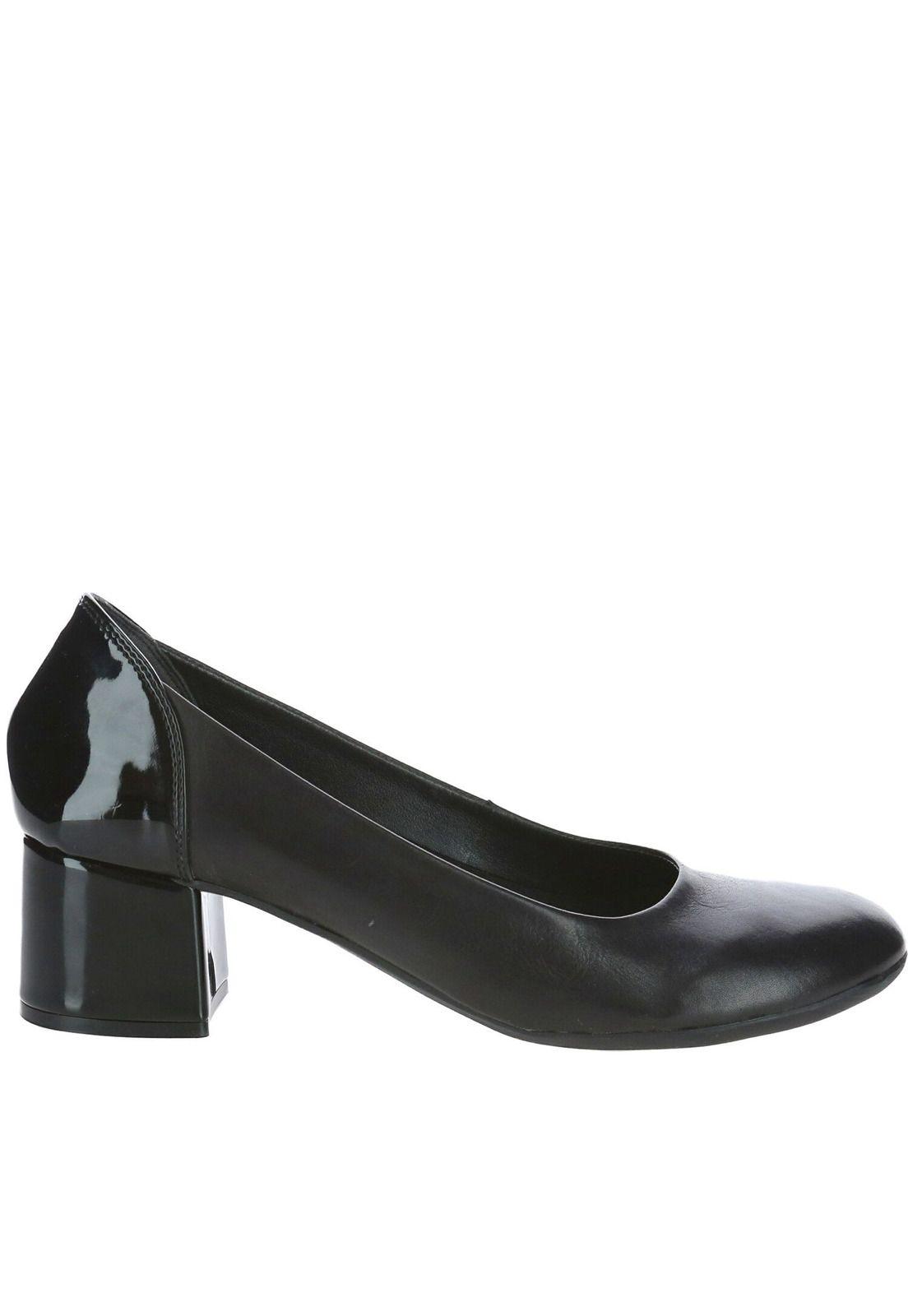 Zapato Cuero Virna Negro-0