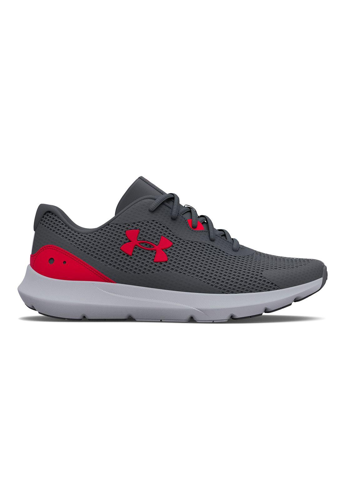 Zapatilla Hombre Ua Surge 3-Gry Gris-0