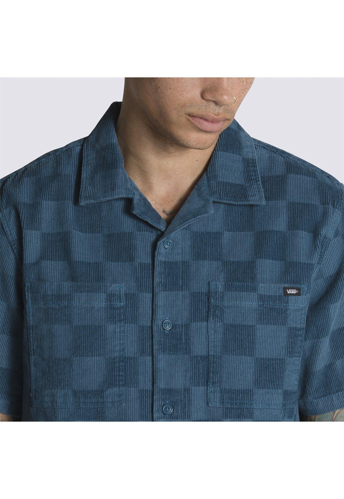 Polera Manga Corta Pavelski Ss Shirt Azul Hombre-4