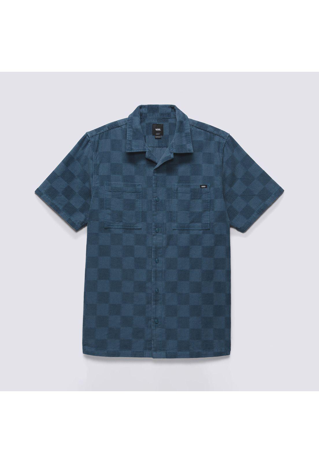 Polera Manga Corta Pavelski Ss Shirt Azul Hombre-5