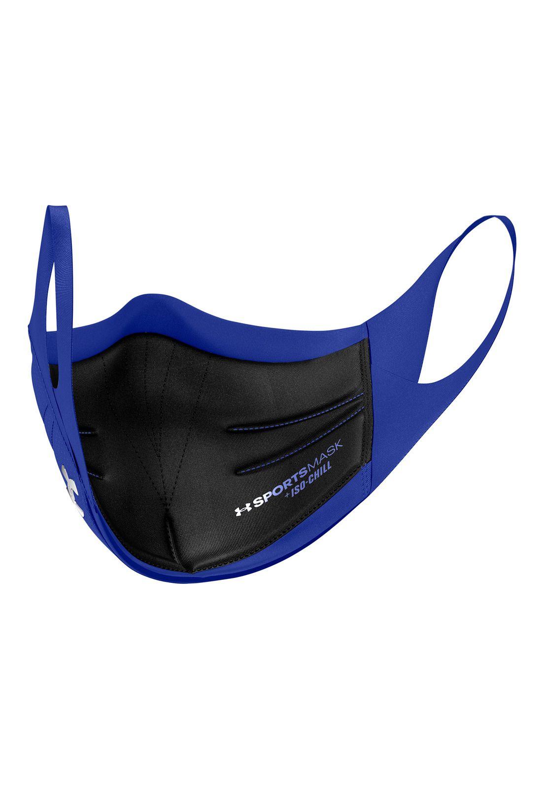 Mascarilla Deportiva Ua Sportsmask Azul-1