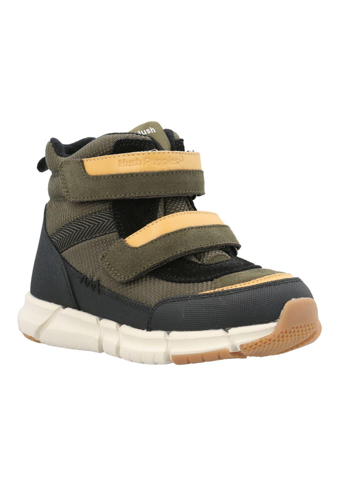 Botin Cuero Playmouth Niño Verde-0