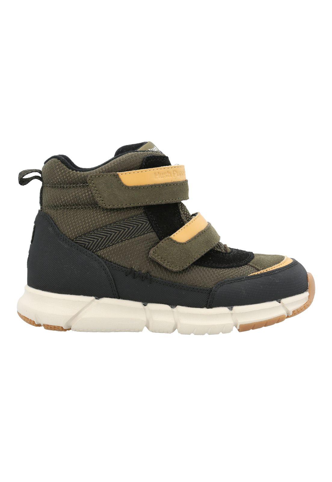 Botin Cuero Playmouth Niño Verde-1