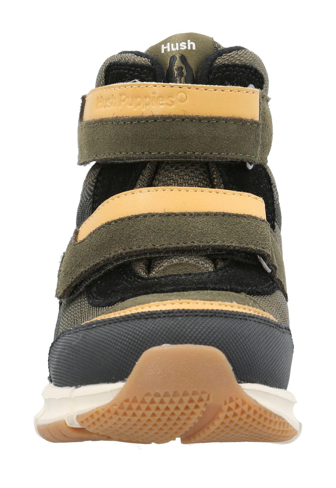 Botin Cuero Playmouth Niño Verde-3