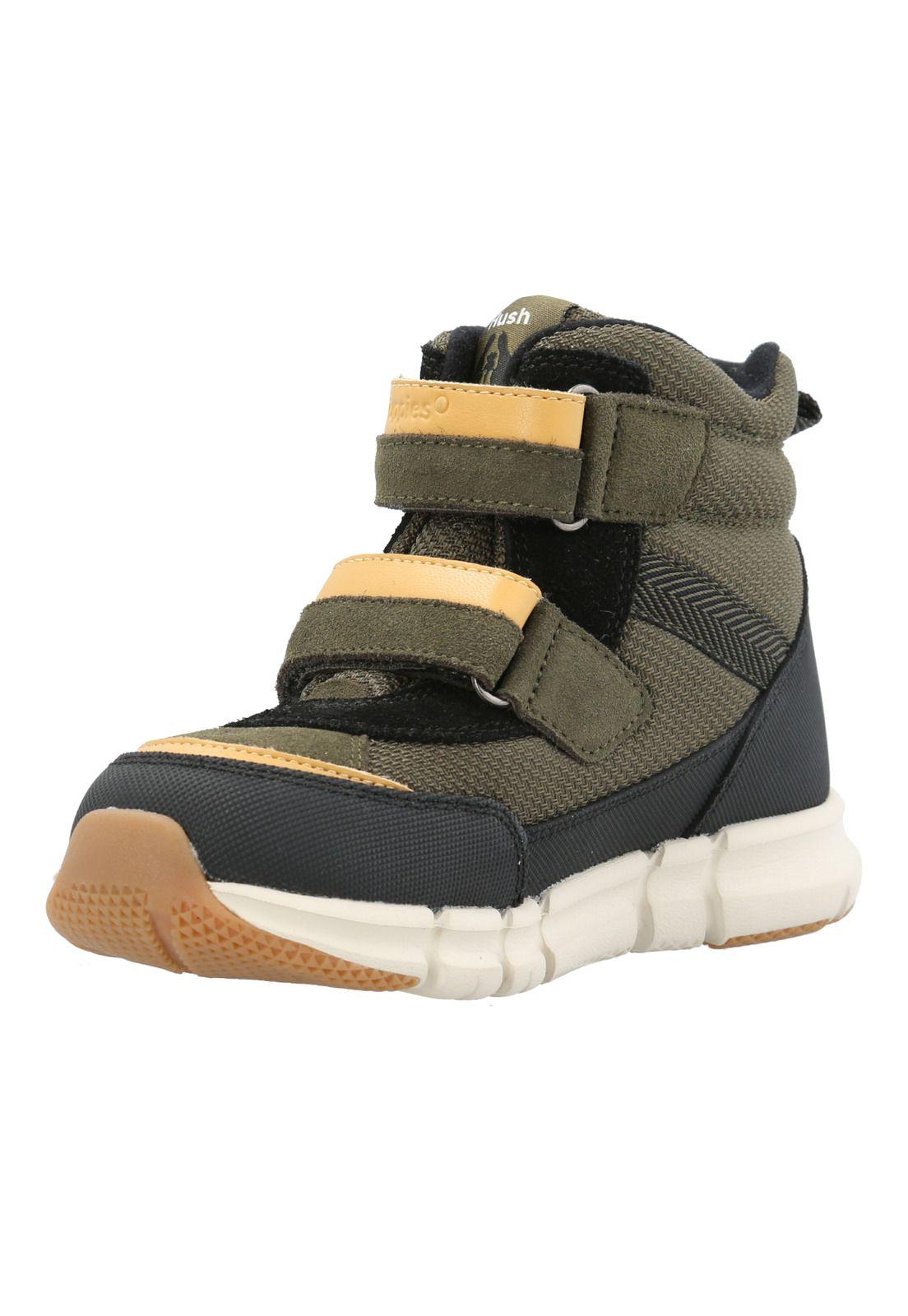 Botin Cuero Playmouth Niño Verde-4