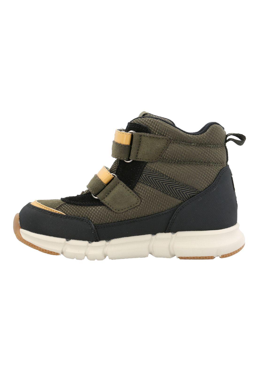 Botin Cuero Playmouth Niño Verde-5