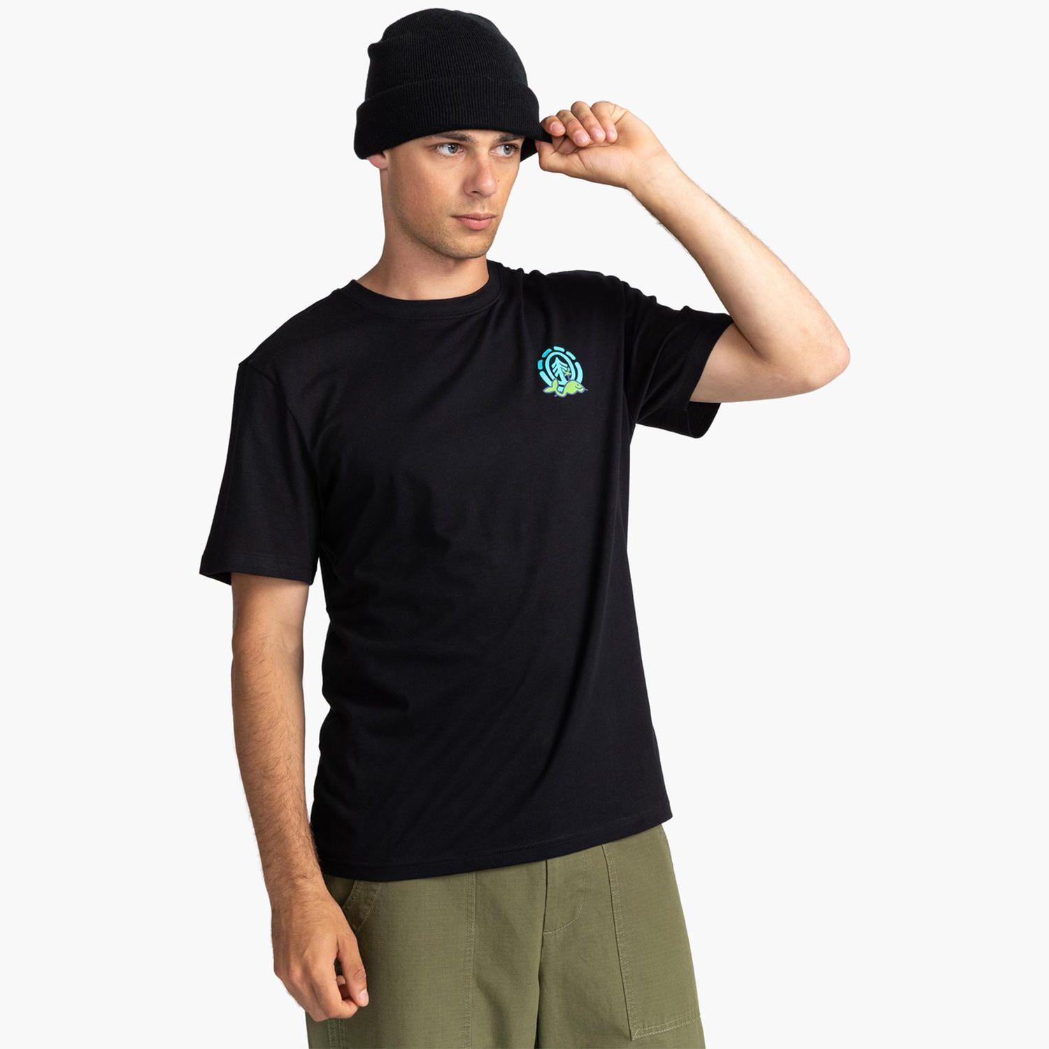 Polera M/C Hombre Renard Negro-1