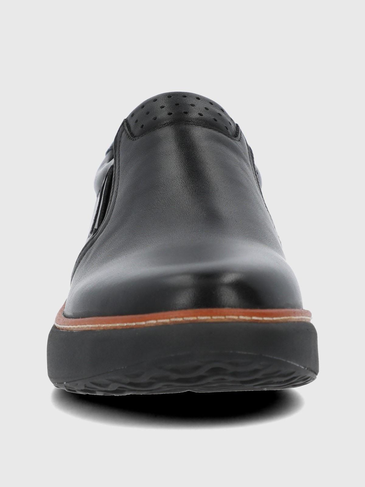 Slip On Cuero Hombre Lite G Negro-0