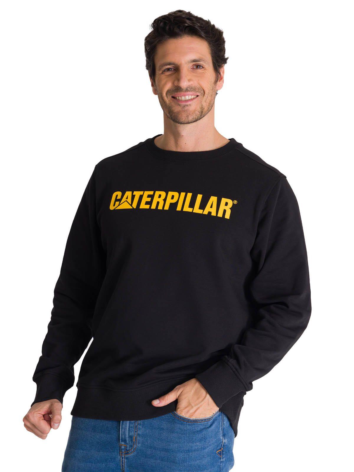 Polerón Crewneck Hombre Logo Negro-1