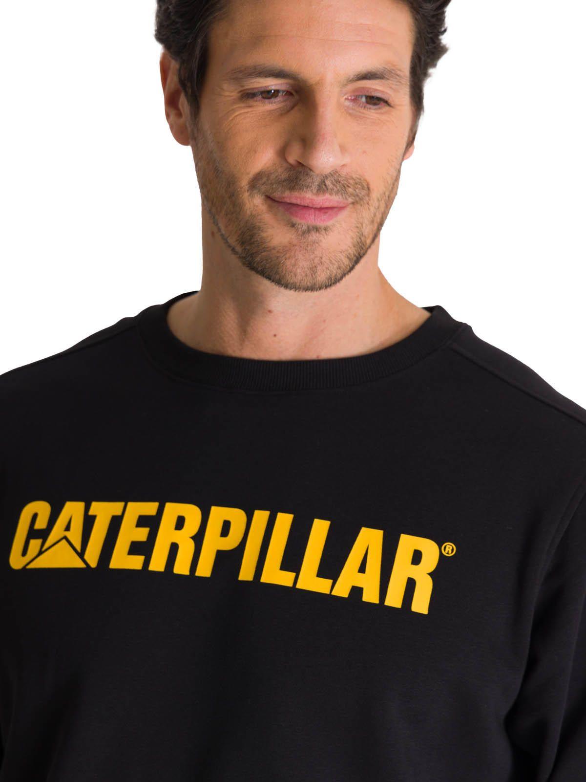 Polerón Crewneck Hombre Logo Negro-4