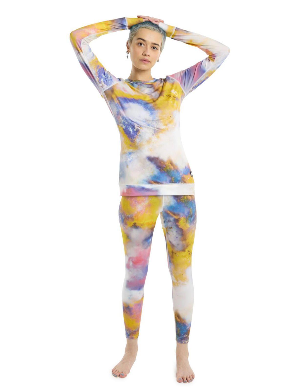 Polera Primera Capa Mujer Midweight Crew Galaxy-1