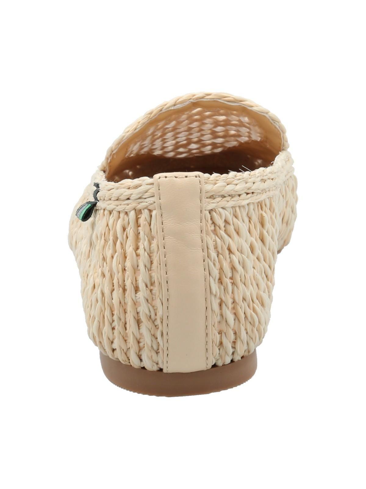 Mocasín Rafia Mujer Rita Crema-6