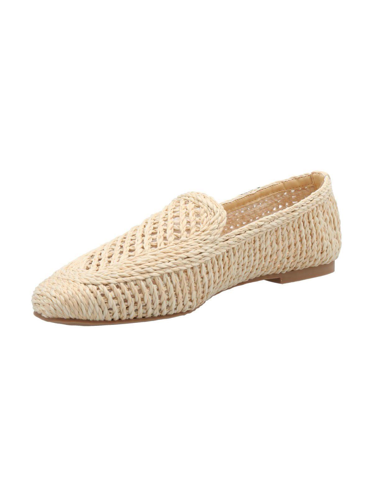 Mocasín Rafia Mujer Rita Crema-4