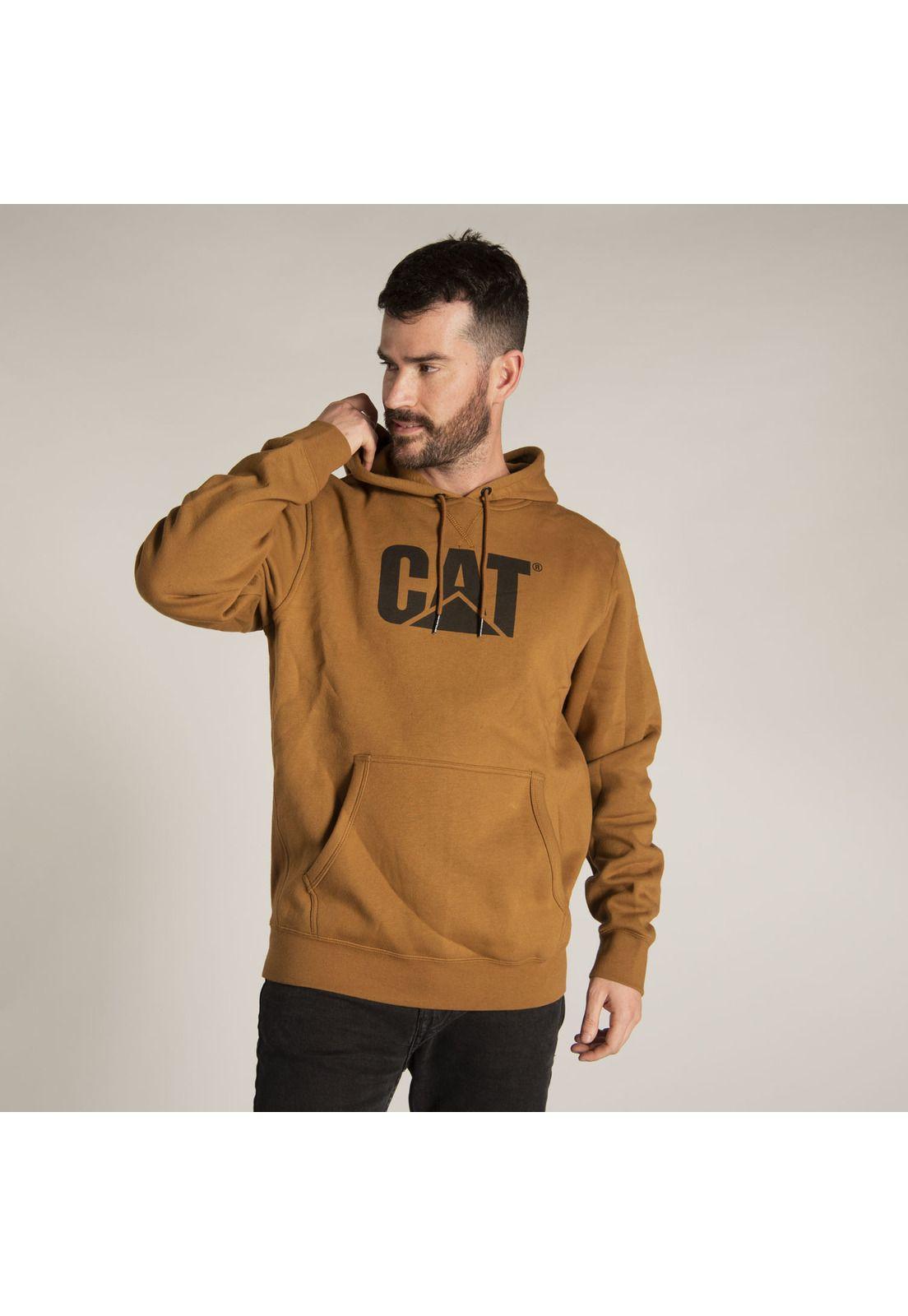 Polerón Hombre Foundation Po Hooded Café-1