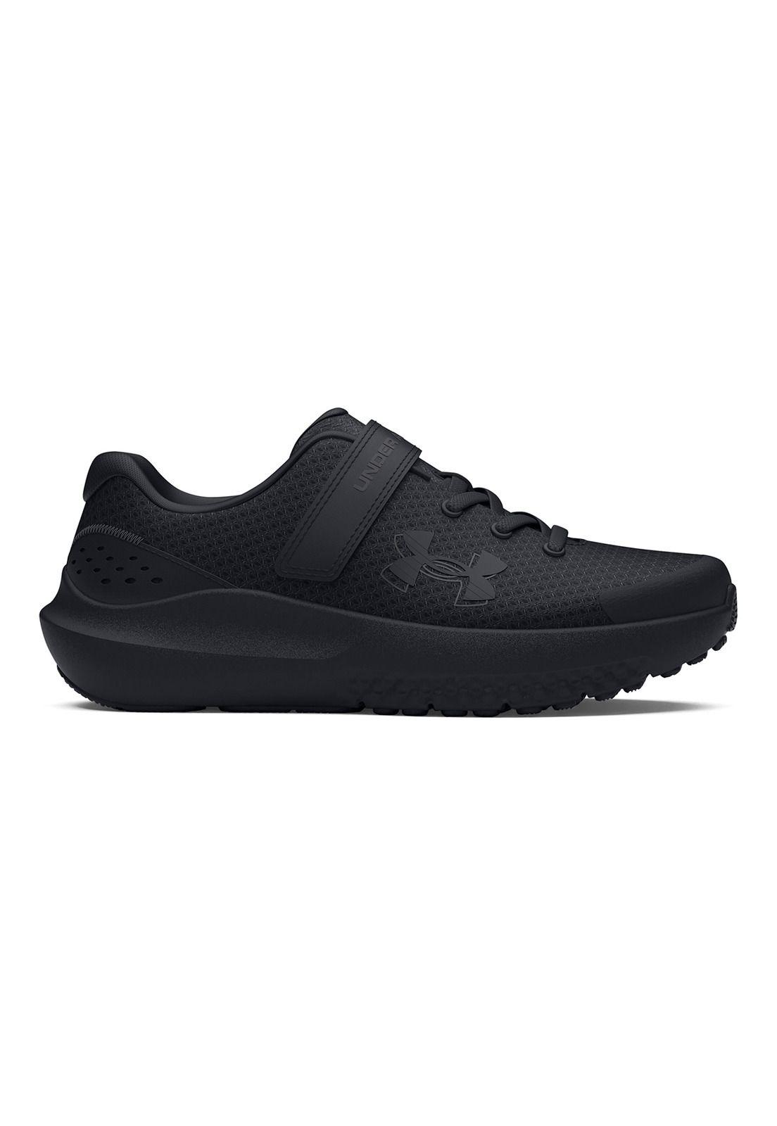 Zapatilla Ua Bps Surge 4 Ac Negro Niño-0