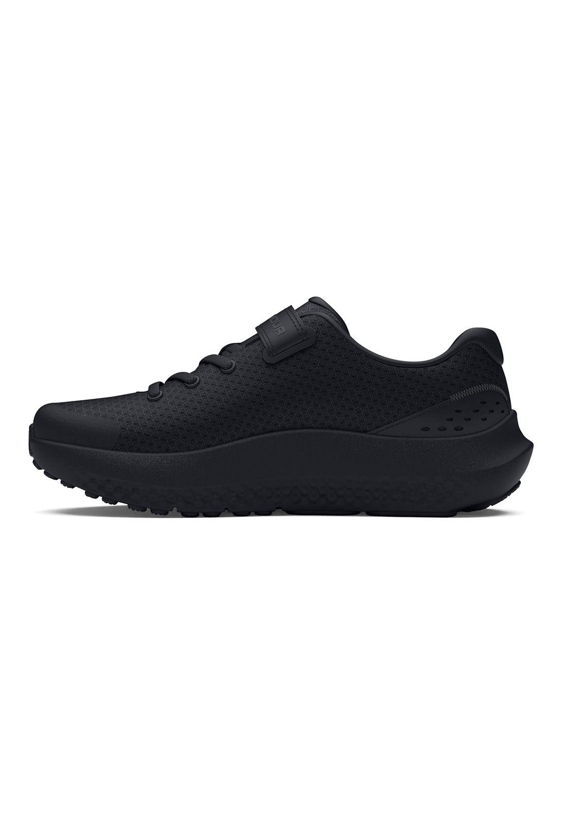 Zapatilla Ua Bps Surge 4 Ac Negro Niño-1