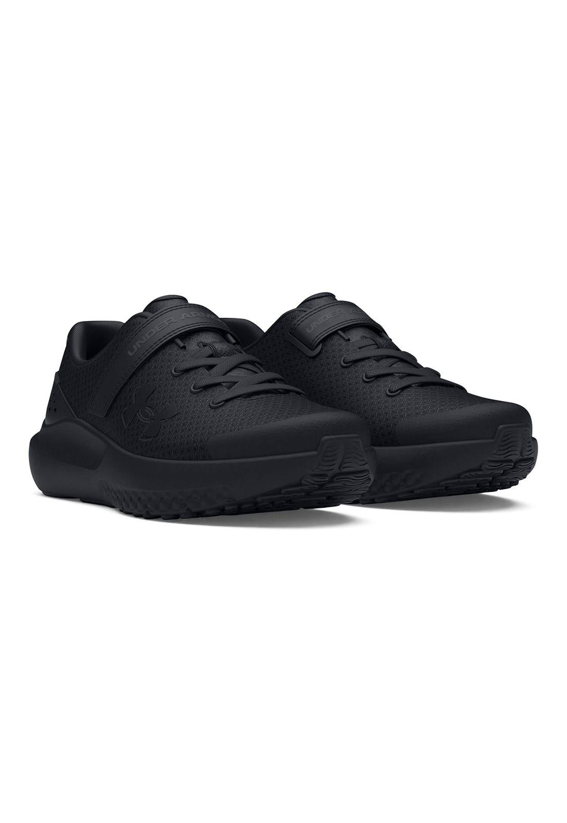 Zapatilla Ua Bps Surge 4 Ac Negro Niño-5