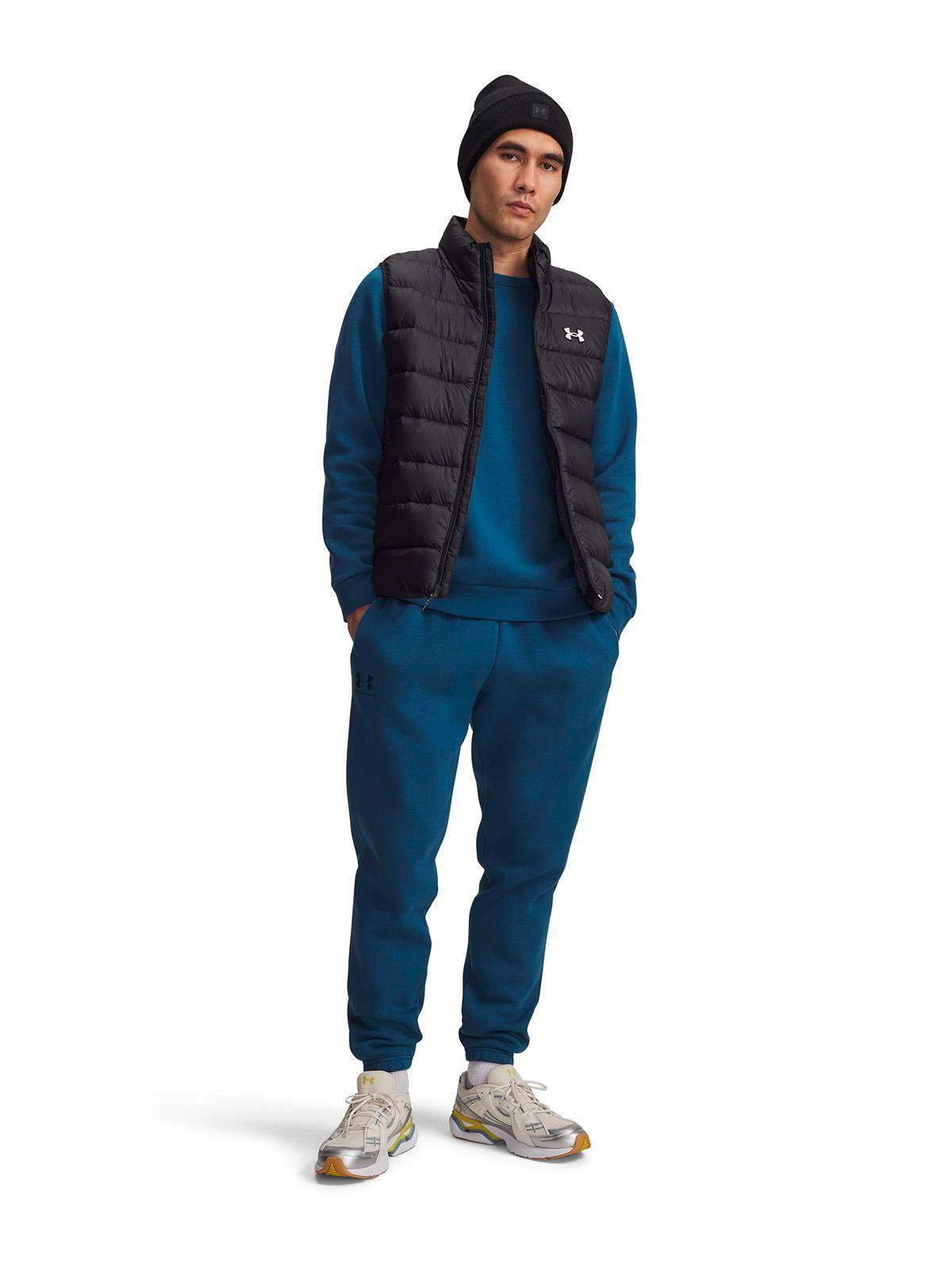 Jogger UA Icon Fleece Azul Hombre-3