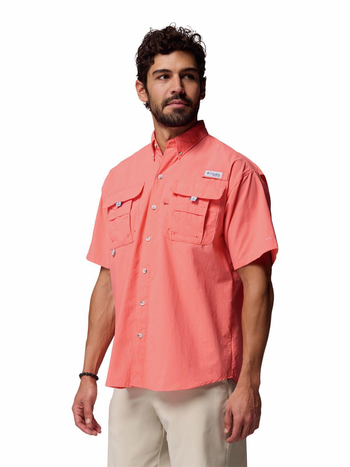 Camisa Manga Corta Hombre Bahama II Naranjo-1
