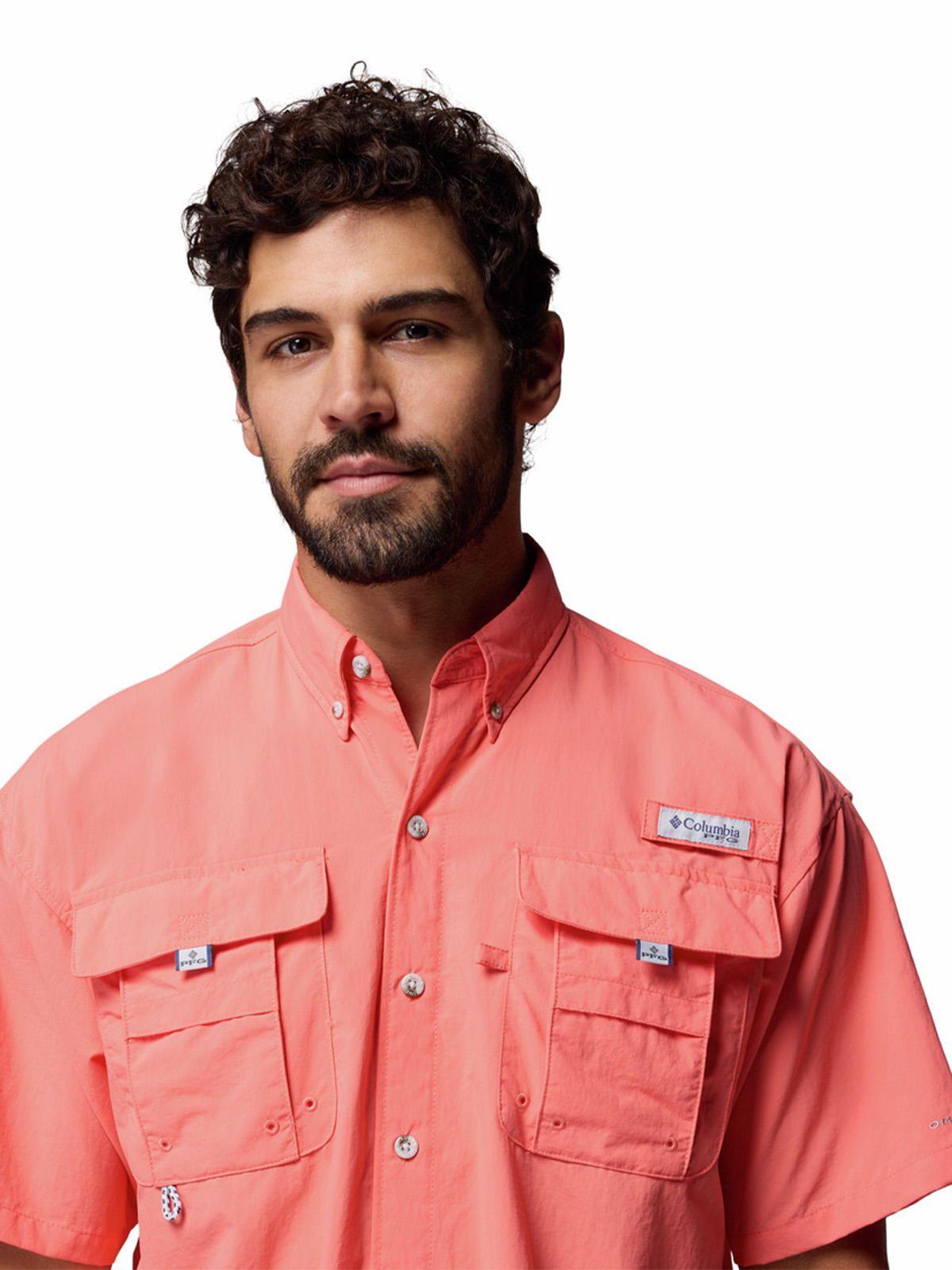 Camisa Manga Corta Hombre Bahama II Naranjo-3