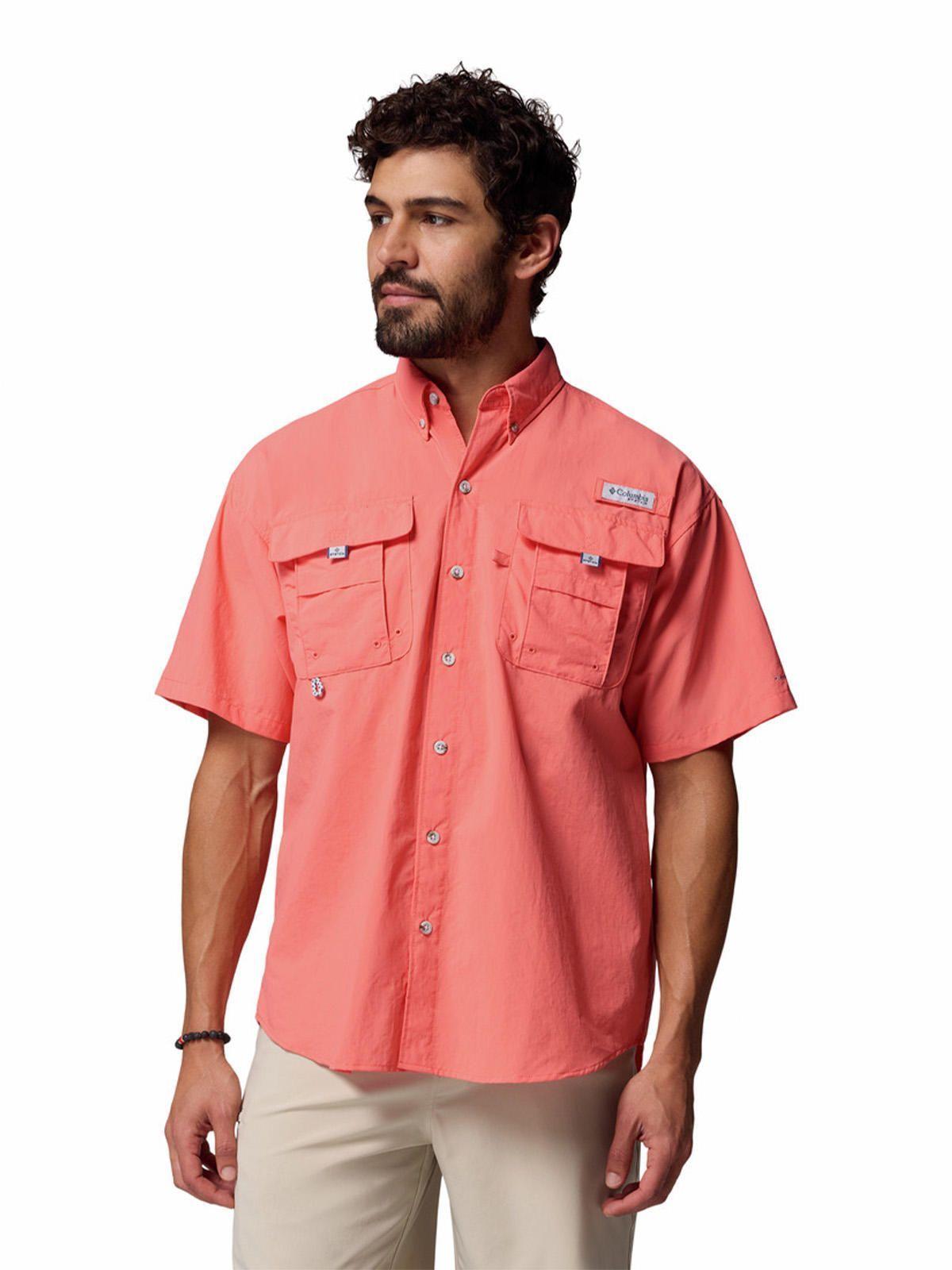 Camisa Manga Corta Hombre Bahama II Naranjo-0