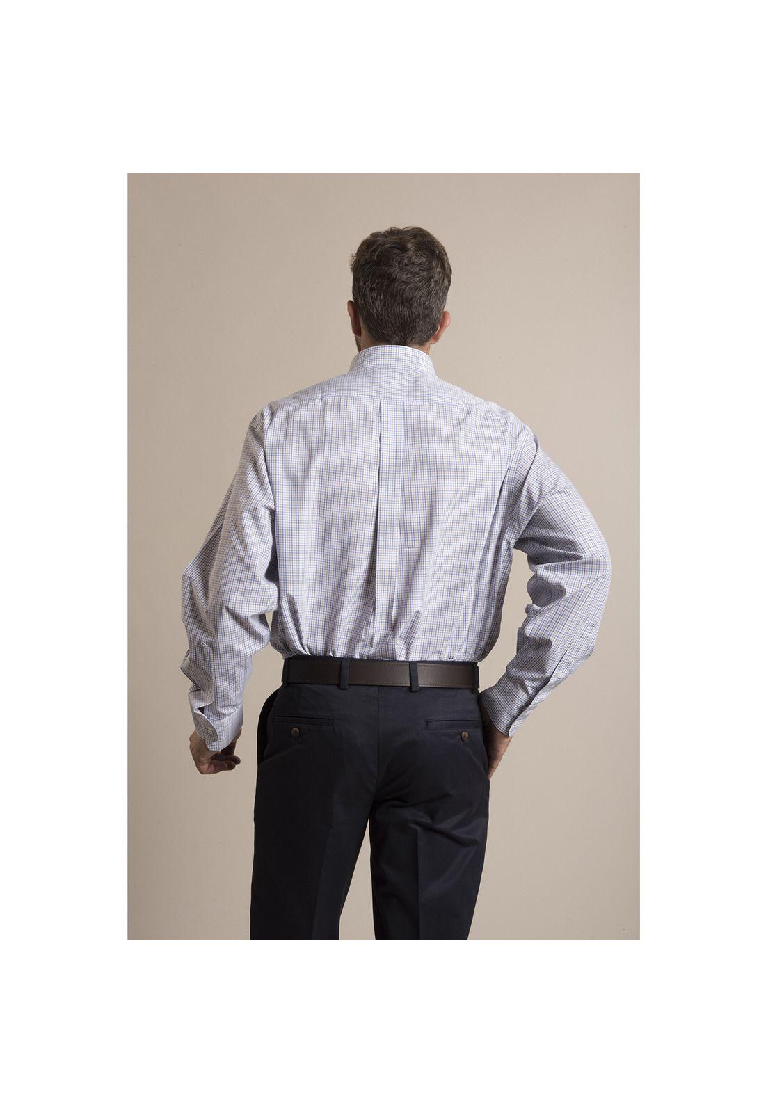 Camisa Libre de Arrugas Rockford Amarillo-3