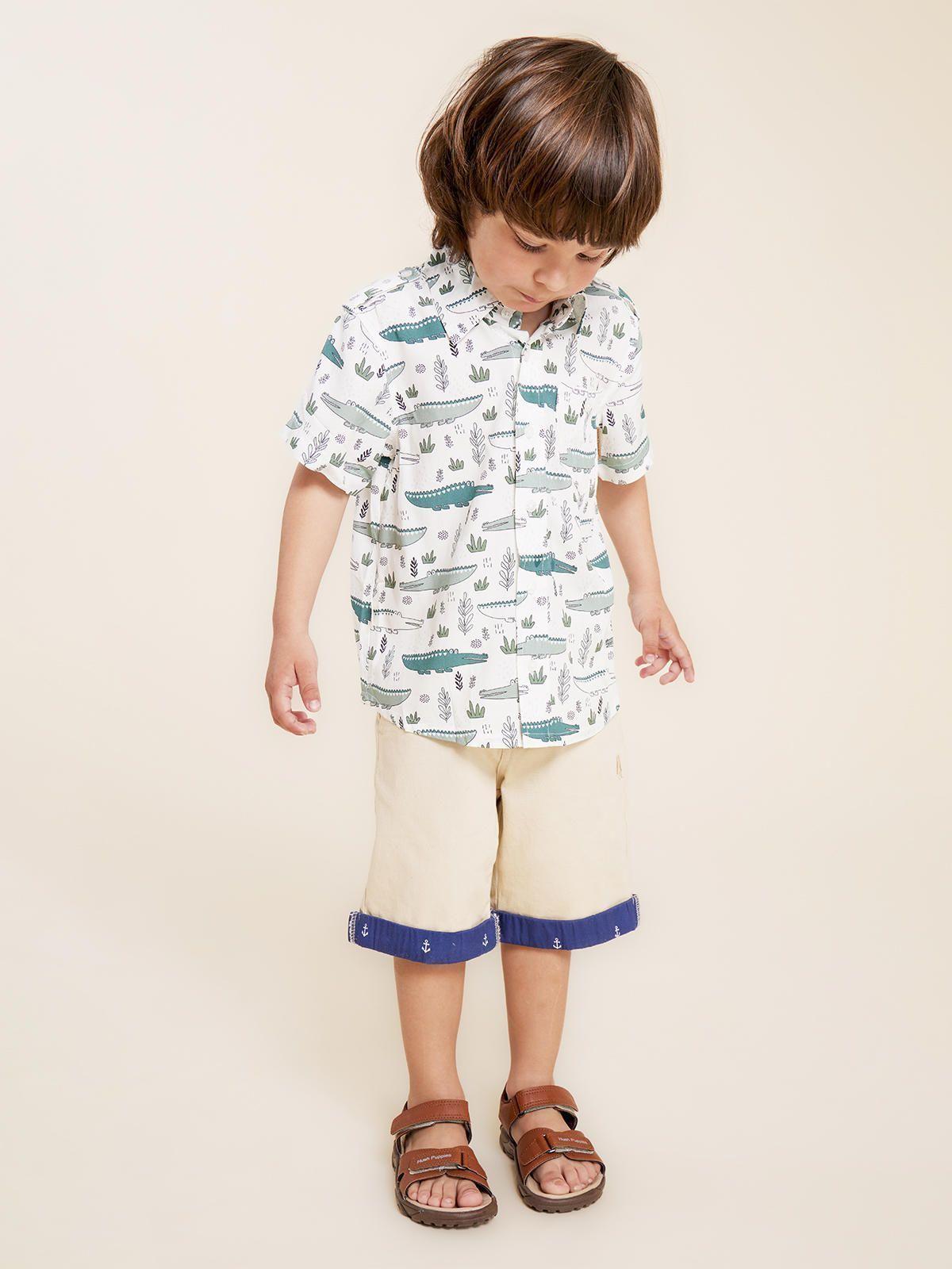 Short Niño Cameron Beige-1