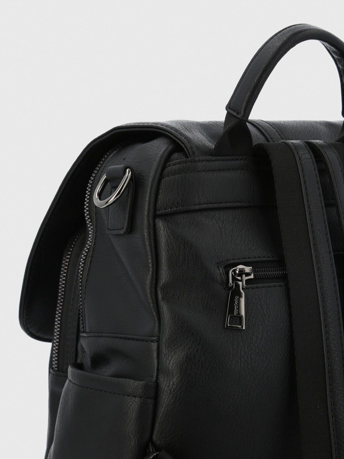 Mochila Mujer Justina Back Negro-3